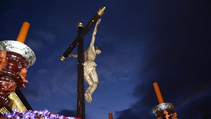 Salida procesional del Santísimo Cristo de la Fe, Hermandad de los Estudiantes, Madrid / HERMANDAD ESTUDIANTES
