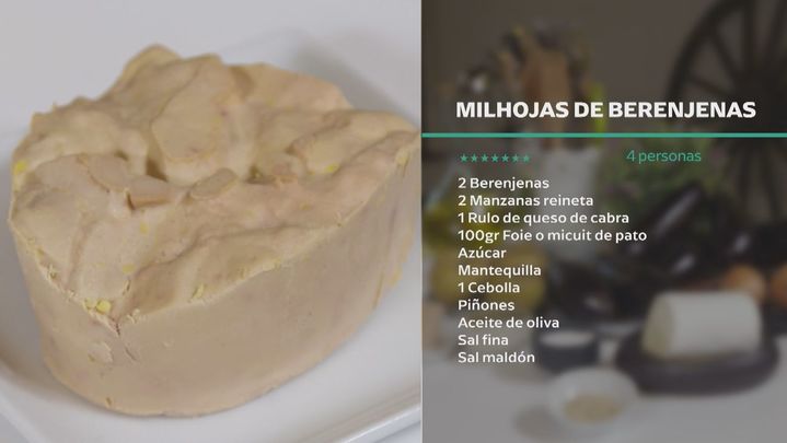 Receta de milhojas de berenjenas