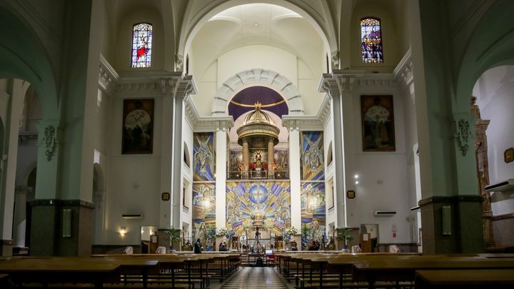 Interior de la Basílica de Jesús de Medinaceli / EUROPA PRESS