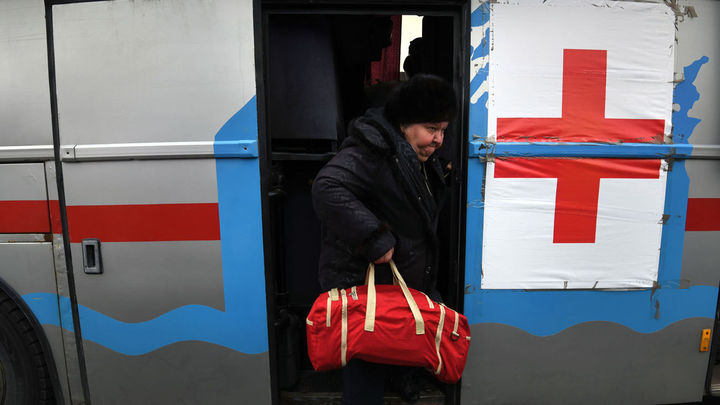 Los desplazados de Berdyansk, Mariupol y otras ciudades sitiadas evacuan a través de Zaporizhzhya, Ucrania / EUROPA PRESS