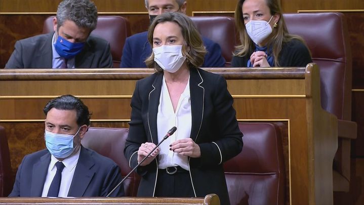 La portavoz del PP, Cuca Gamarra / TELEMADRID