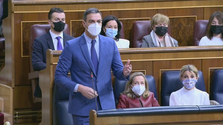 El presidente del Gobierno, Pedro Sánchez / TELEMADRID