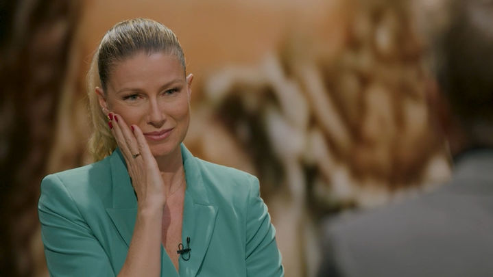 Anne Igartiburu con Manuel Díaz, El Cordobés / DIEZ MOMENTOS