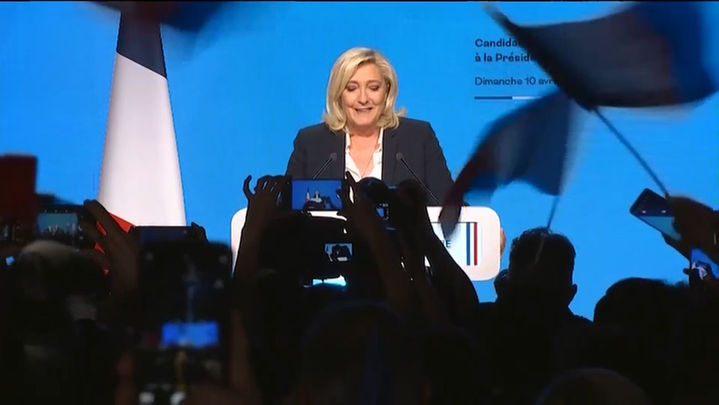 Marie Le Pen / Telemadrid