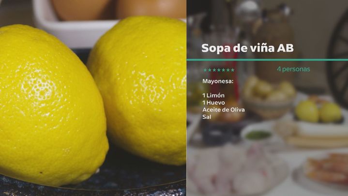 Receta de sopa de viña AB