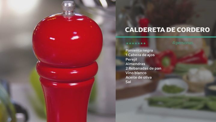 Receta de caldereta de cordero