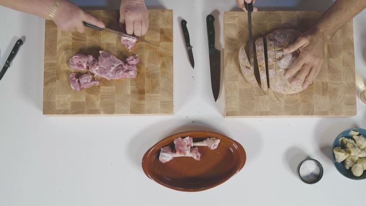 Receta de caldereta de cordero