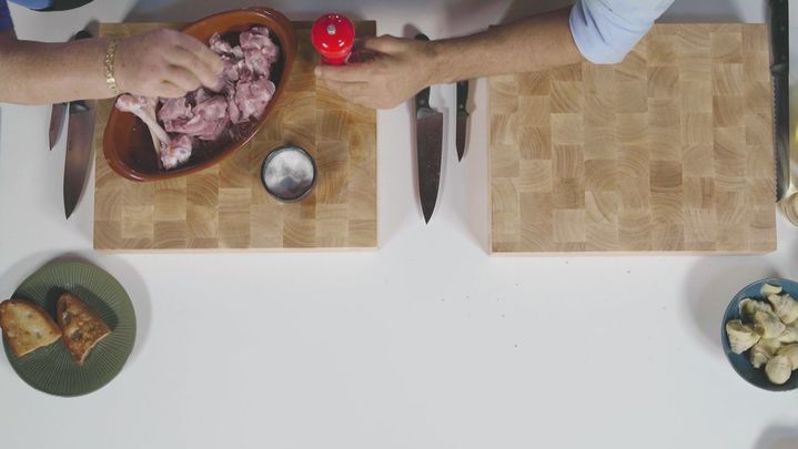 Receta de caldereta de cordero