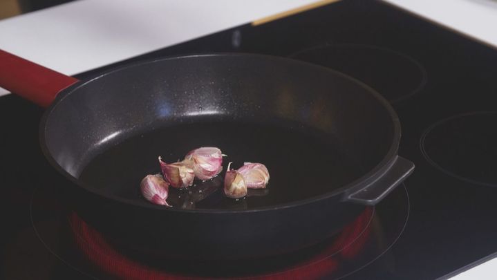 Receta de gachas con chistorra