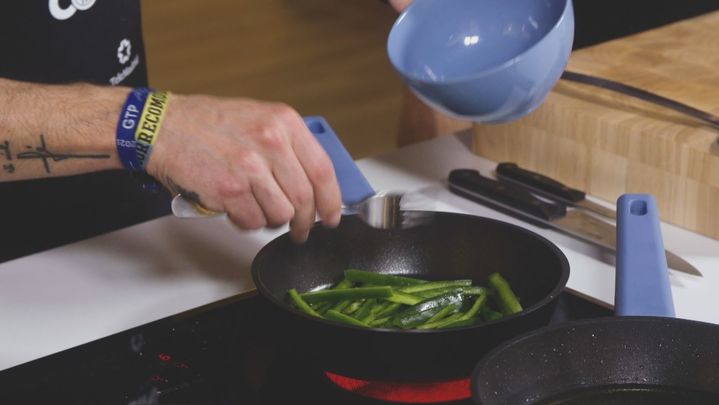 Receta de gachas con chistorra