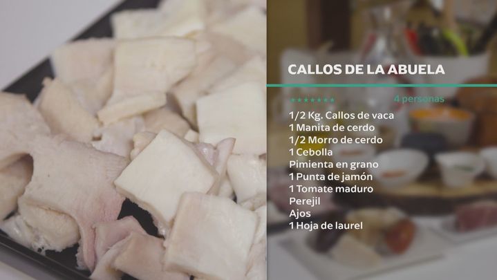 Receta de callos de la abuela