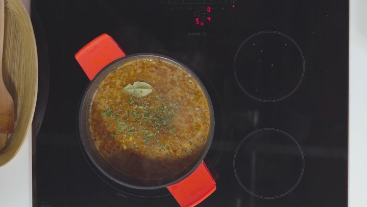 Receta de lomos de rape con carabineros