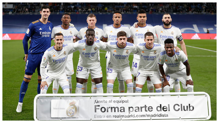 Alineación del Real Madrid / EFE