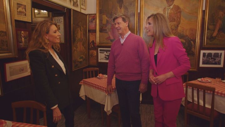 Cayetano Martínez de Irujo con María Gracia / Redacción