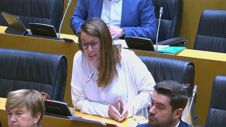 Mirehia Vehí, diputada de la CUP / TELEMADRID