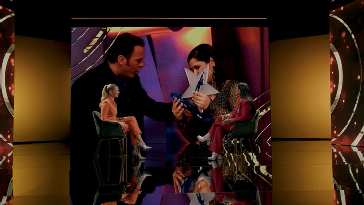 Rosa López ganando la primera edición de 'Operación Triunfo' / DIEZ MOMENTOS