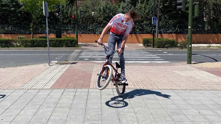 Nikyta Bener. / @FMCICLISMO