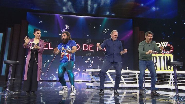Jaime Cantizano en El Show de Bertín / TELEMADRID