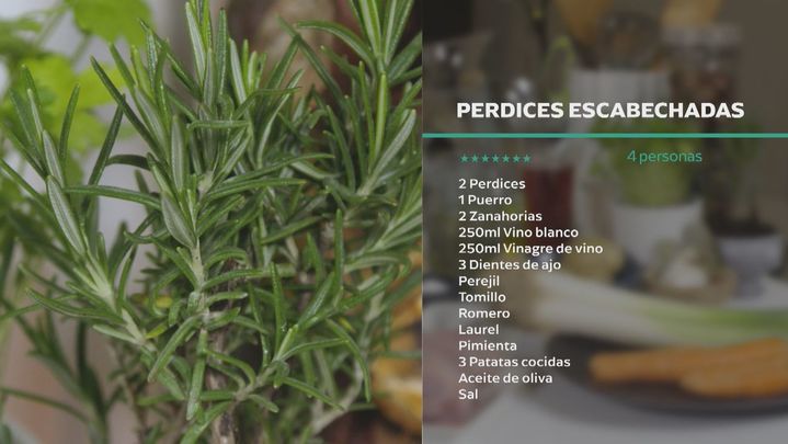 Receta de perdices escabechadas