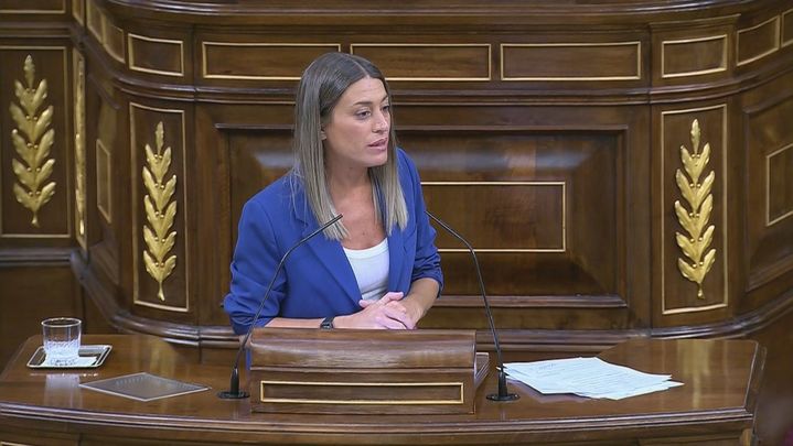 Míriam Nogueras Camero, diputada de Junts per Catalunya, / TELEMADRID