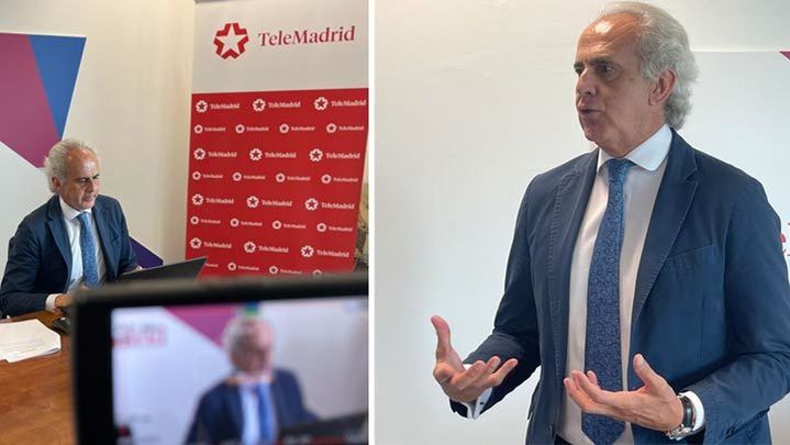 Enrique Ruiz Escudero, Consejero de Sanidad / A.Santos