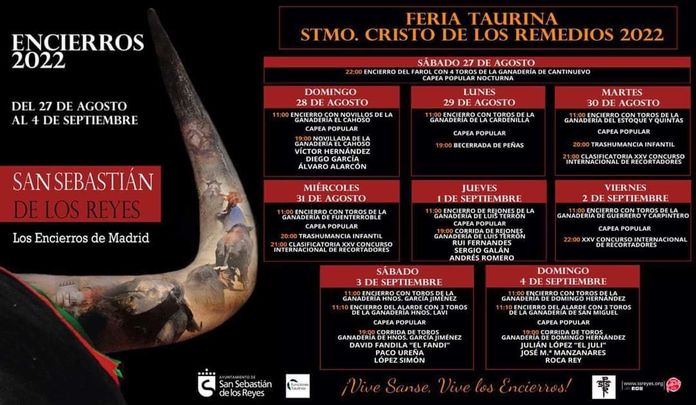 Feria taurina de Sanse / AYUNTAMIENTO DE SAN SEBASTIAN DE LOS REYES