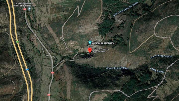 Mapa de situaciómn Cascada de Litueros / REDACCIÓN