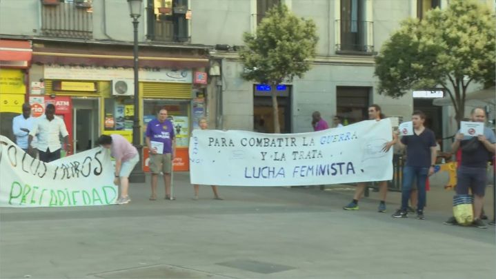 Concentración en Lavapiés / REDACCIÓN