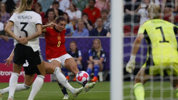 La centrocampista de la selección española, María Caldentey / EFE