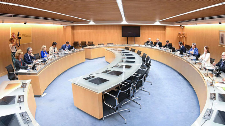 Reunión con el sector bancario / EFE