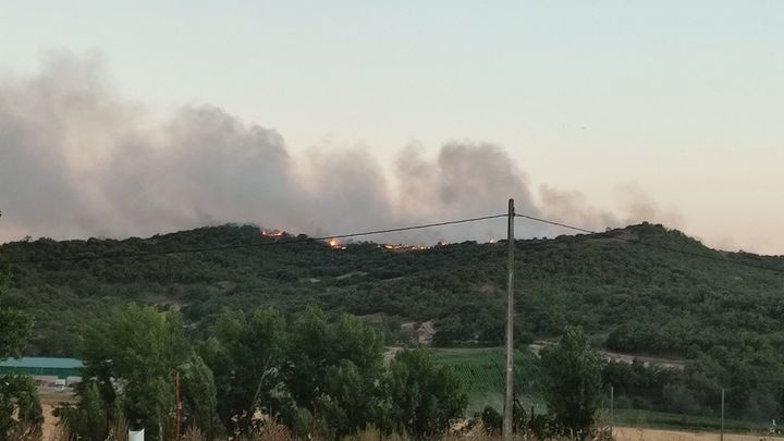 Incendio en Humanes / TELEMADRID