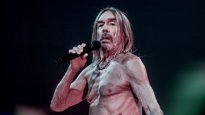 El cantante de rock Iggy Pop durante su actuación en el Teatro Real / EUROPA PRESS
