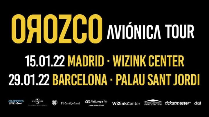 Antonio Orozco / TICKETMASTER