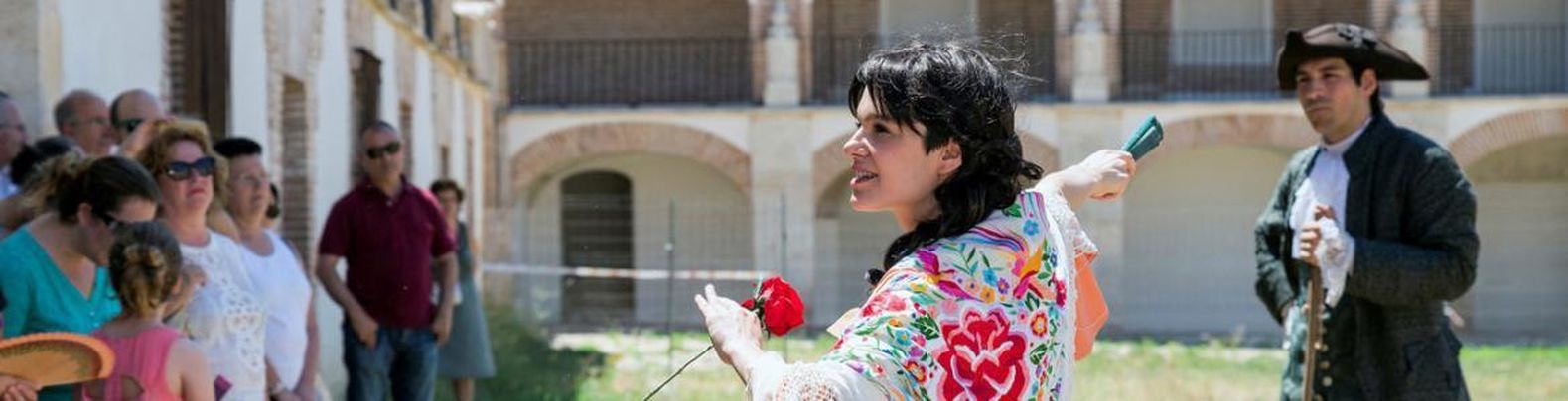 Una de las teatralizaciones de la historia de Nuevo Baztán / TELEMADRID