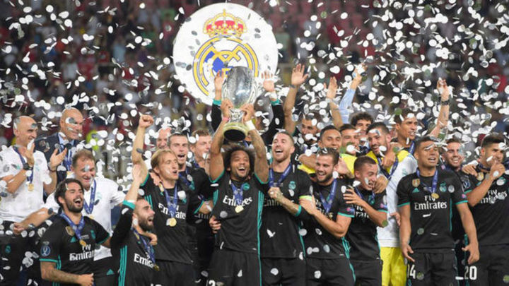 Real Madrid, campeón de la Supercopa de Europa 2017 / EFE