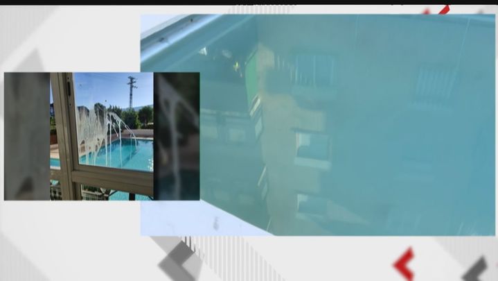 Huevos lanzados contra una ventana / Telemadrid