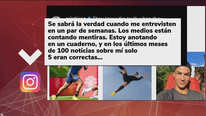 Instagram Cristiano Ronaldo / EMISIÓN