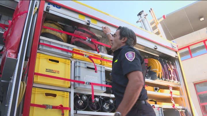 Bombero del Ayuntamiento de Madrid / Telemadrid