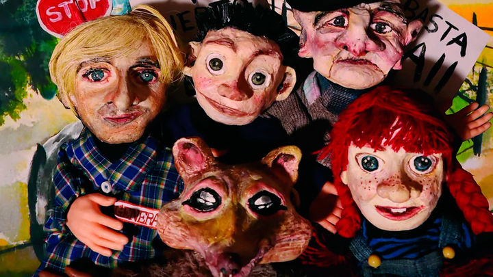 Títeres de la obra 'No es el fin del huerto', de Alúa Teatro / ARCHIVO