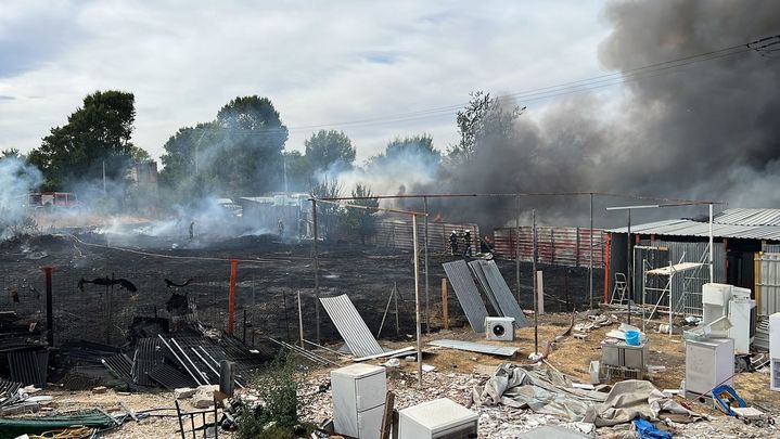 Incendio  en Leganés / 112 COMUNIDAD DE MADRID