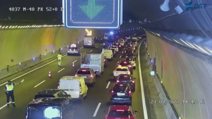 Interior de los túneles del Pardo / DGT