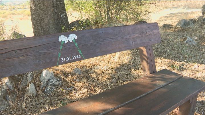 Estado en el que ha quedado el banco / Telemadrid