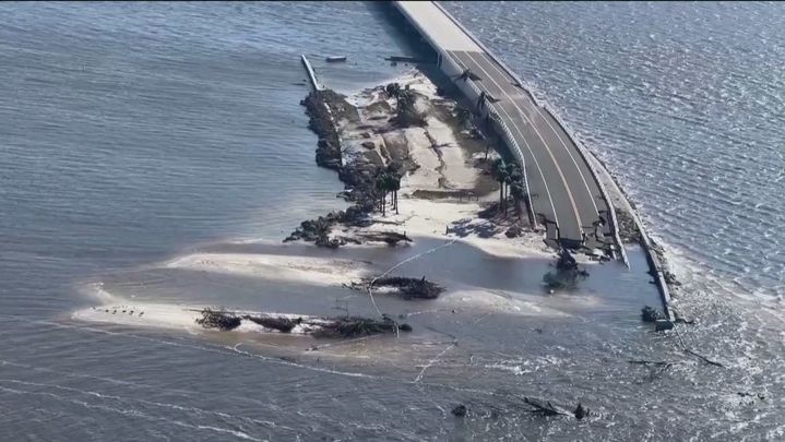 El huracán Ian ha arrasado con todo a su paso por Florida / Telemadrid