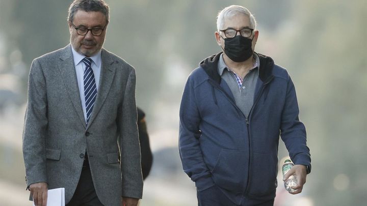 Francisco José Garzón Amo y su abogado / EFE