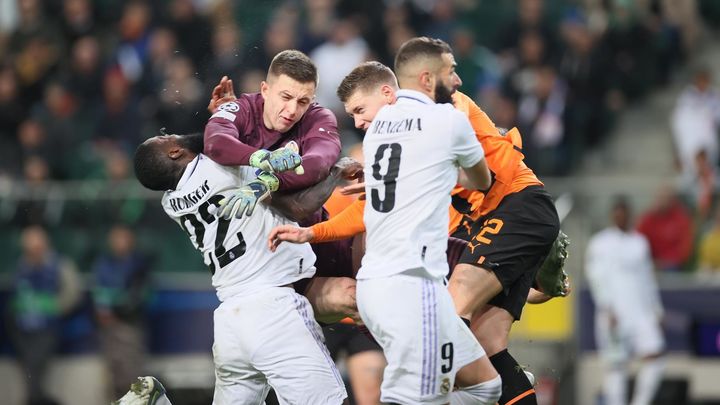 Rudiger anota el tanto del empate frente al Shakhtar / EFE