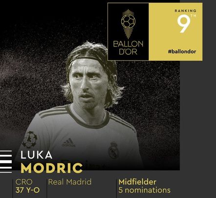 Luka Modric / FRANCE FOOTBALL