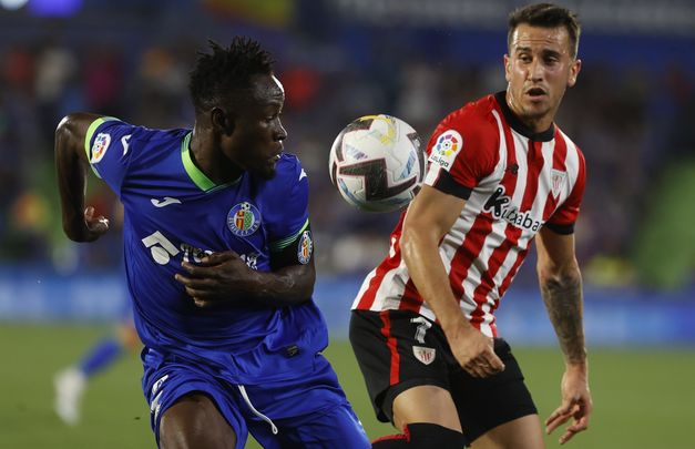 Djené ante el Athletic / EFE