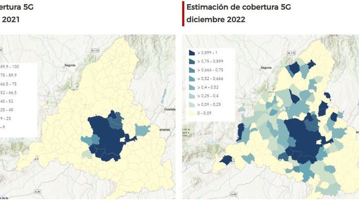 Cobertura de 5G / Telemadrid