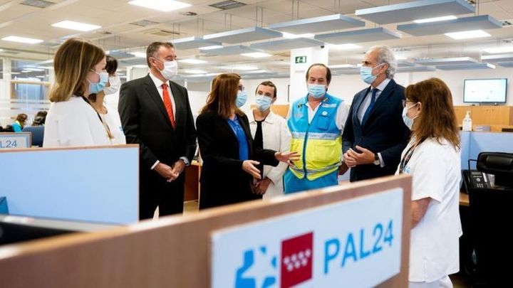 El Consejero Enrique Ruiz Escudero visita PAL24 / EUROPA PRESS