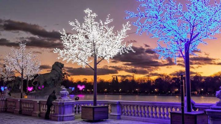 Luces de Navidad en el Retiro / EUROPA PRESS